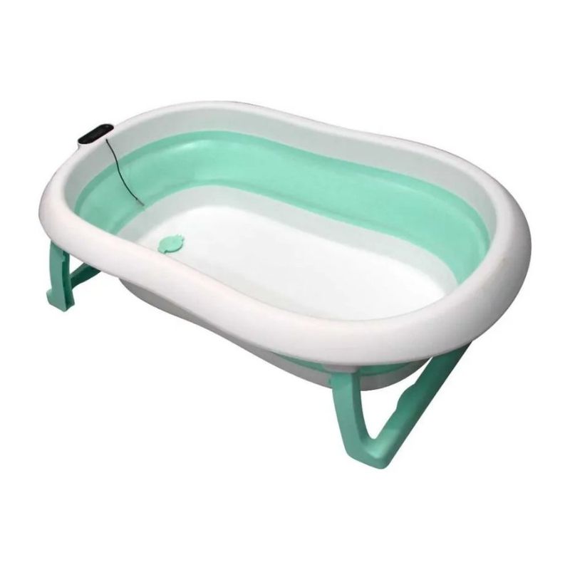 banheira baby happy premium baby dobrável com termômetro até 28kg ppb9bnh004 (mp)