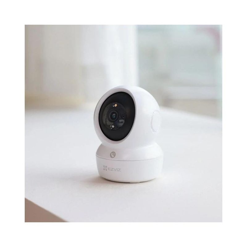 câmera de segurança ezviz ip wi-fi h6c g1 4k 360° ultra hd (mp)