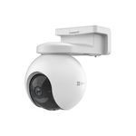 câmera de segurança ezviz outdoor ip wi-fi h80x dual lente 4k (mp)