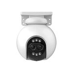 câmera de segurança ezviz outdoor ip wi-fi h80x dual lente 4k (mp)
