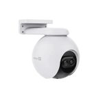 câmera de segurança ezviz outdoor ip wi-fi h80x dual lente 4k (mp)