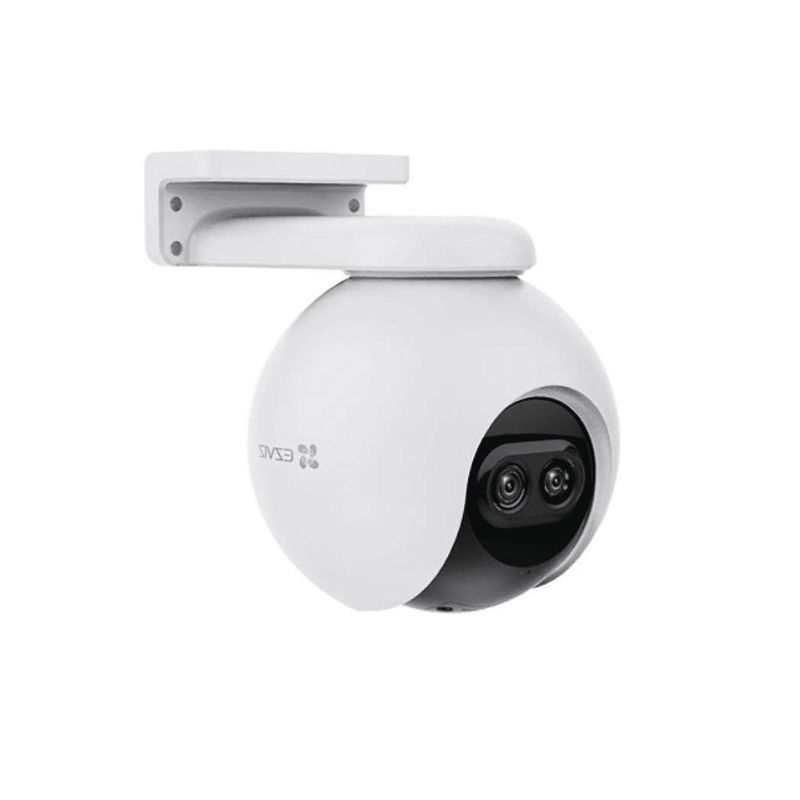 câmera de segurança ezviz outdoor ip wi-fi h80x dual lente 4k (mp)