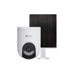 câmera de segurança ezviz ip wi-fi hb8c 2k com painel solar (mp)