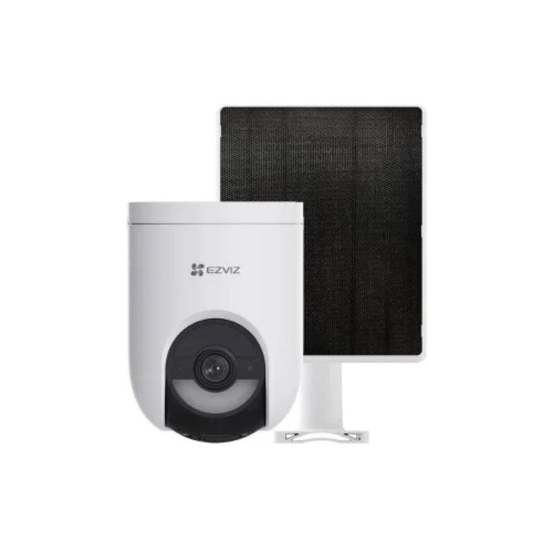 câmera de segurança ezviz ip wi-fi hb8c 2k com painel solar (mp)