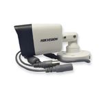 câmera de segurança hikvision bullet tvi 2mp ir25m com áudio (mp)