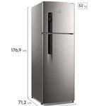 geladeira electrolux frost free inverter 380 litros if41s