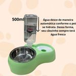 bebedouro e comedouro para pets menplast automático garrafa (mp)