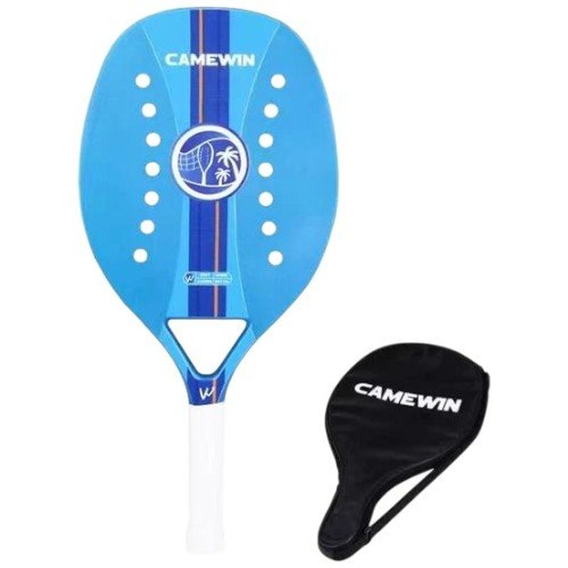 raquete beach tennis camewin azul j-mbi