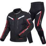 conjunto para motociclista de 2 peças impermeável jone tamanho g preto j-mbi