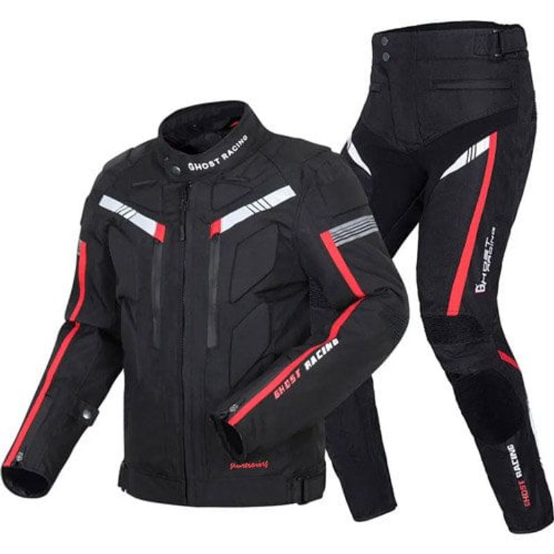 conjunto para motociclista de 2 peças impermeável jone tamanho g preto j-mbi