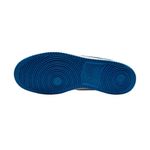 tênis casual masculino nº38 nike court vision low bege e azul (mp)