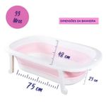 banheira bebê pimpolho dobrável até 30kg 9569 (mp)
