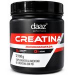 creatina monohidratada daaz 100g sem sabor