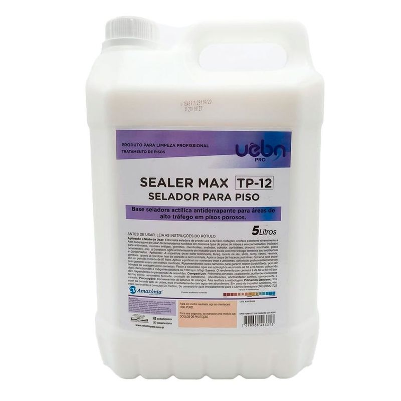 selador para piso uêba sealer max tp-12 5l (mp)
