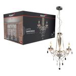 lustre avant baronesa 3 luzes e14 bivolt transparente (mp)