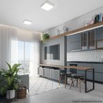 painel quadrado de sobrepor avant led 18w 4000k luz branco neutro bivolt alu branco (mp)