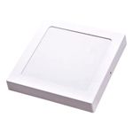 painel quadrado de sobrepor avant led 30w 6500k luz branco frio bivolt pop branco (mp)