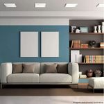 painel quadrado de sobrepor avant led 30w 6500k luz branco frio bivolt pop branco (mp)