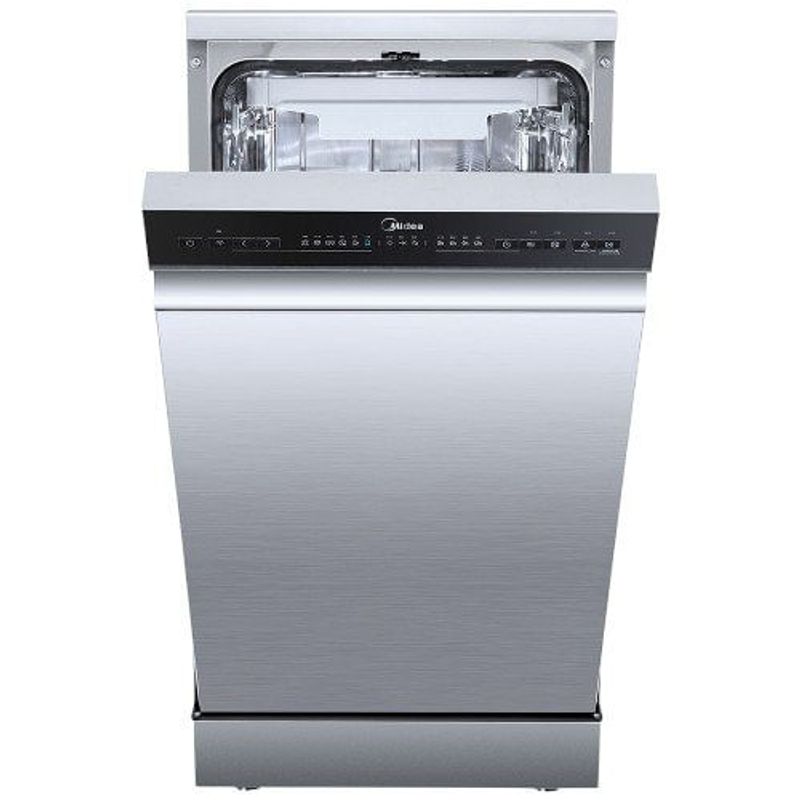 lava-louças midea 10 serviços cinza mdwef1034css1
