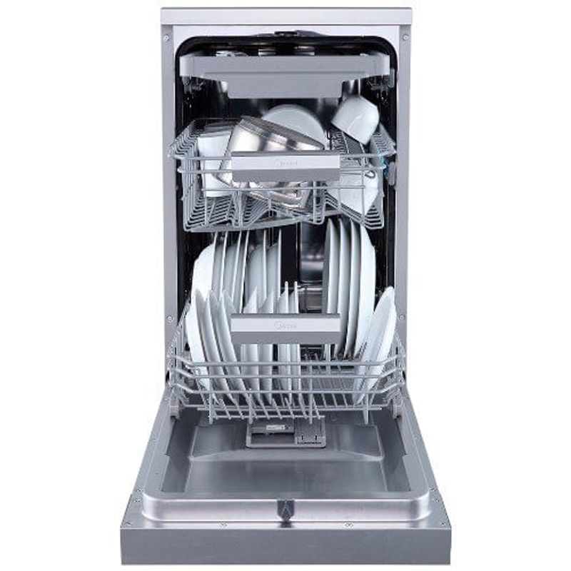 lava-louças midea 10 serviços cinza mdwef1034css1