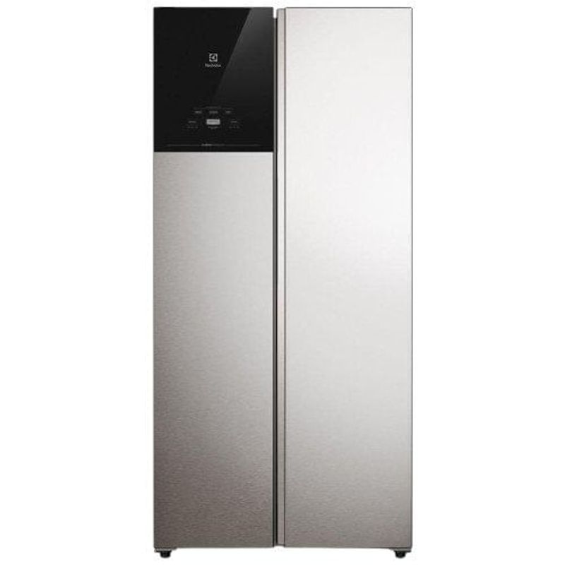 geladeira electrolux side by side frost free 431 litros inox es40s