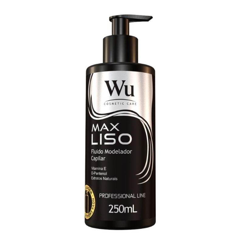 fluido capilar professional wu max liso 250ml (mp)
