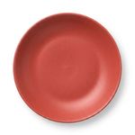 conjunto de pratos raso 6 pecas scalla 28cm coup rainbown vermelho (mp)