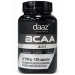 bcaa 4:1:1 daaz performance 120 cápsulas