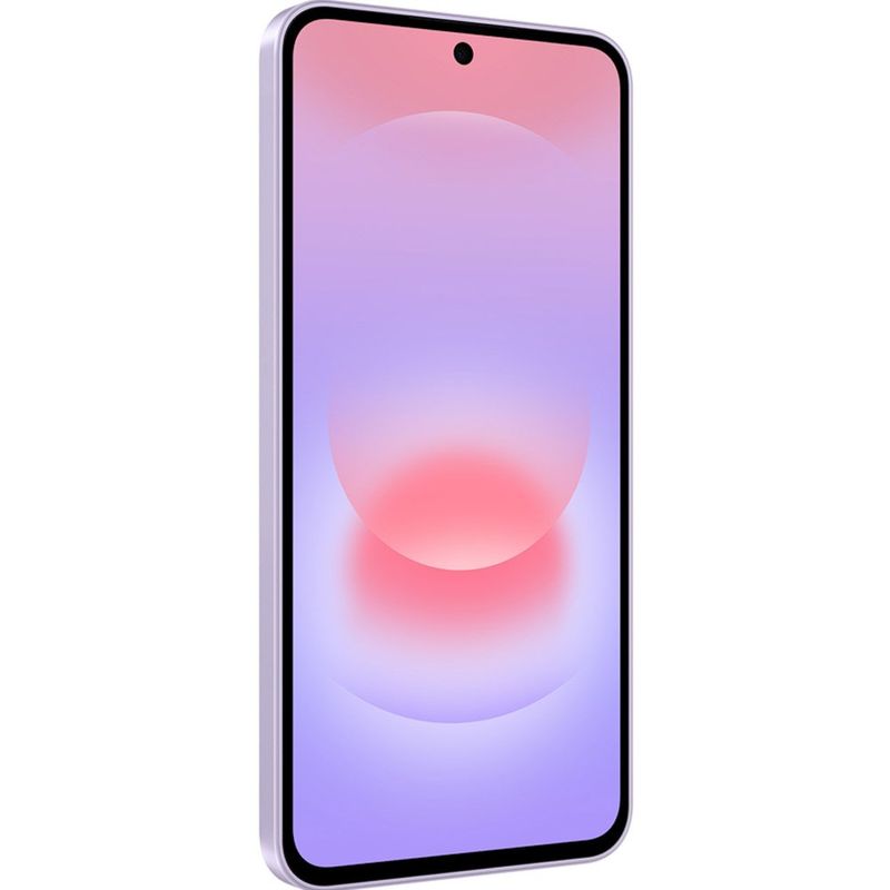 smartphone samsung a37 5g 128gb 6gb ram câmera 50mp selfie 12mp tela super amoled 6.7" nfc ip68 lilás