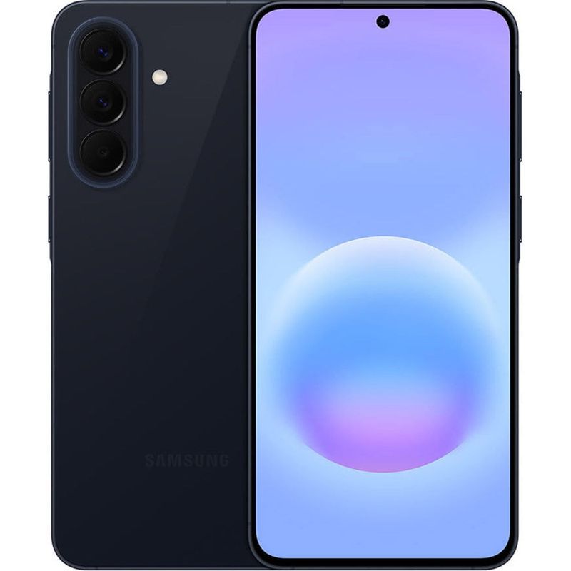 smartphone samsung a57 5g 256gb 8gb ram câmera 50mp ois selfie 12mp ip68 tela super amoled 6.7" nfc azul escuro