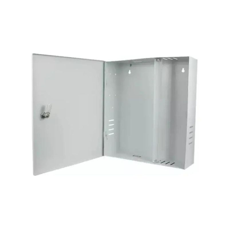caixa metalica de sobrepor protectm 35x40cm branco (mp)