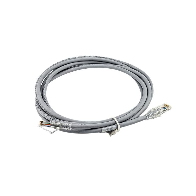 cabo patch cord furukawa multilan cat6 0,5m rj45 cinza (mp)