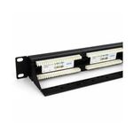 cabo patch panel megatron cat6 24 portas com guia (mp)