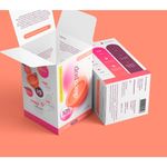 disco menstrual coletor pop fleurity tamanho único 1 unidade