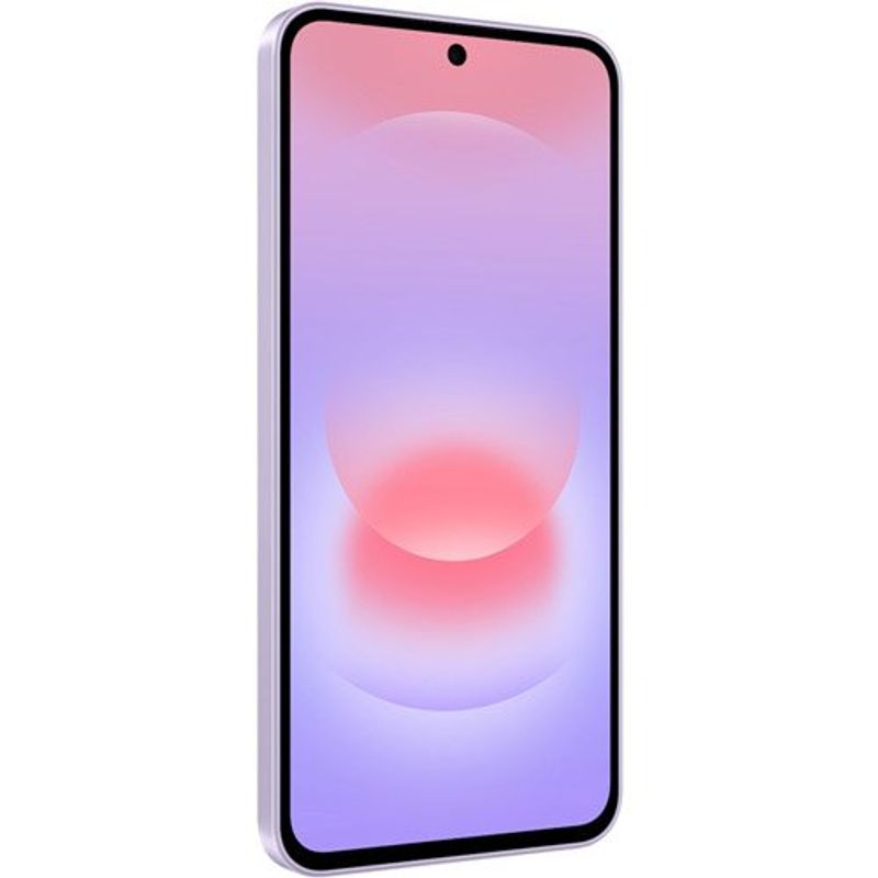 smartphone samsung a37 5g 256gb 8gb ram câmera 50mp selfie 12mp tela super amoled 6.7 nfc ip68 lilás