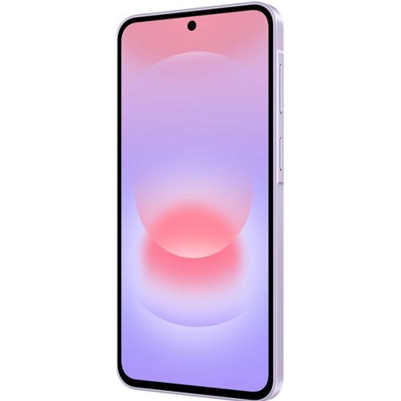 smartphone samsung a37 5g 256gb 8gb ram câmera 50mp selfie 12mp tela super amoled 6.7 nfc ip68 lilás