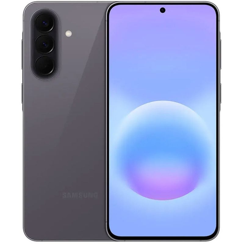 smartphone samsung a57 5g 256gb 8gb ram câmera 50mp ois selfie 12mp ip68 tela super amoled 6.7 nfc cinza