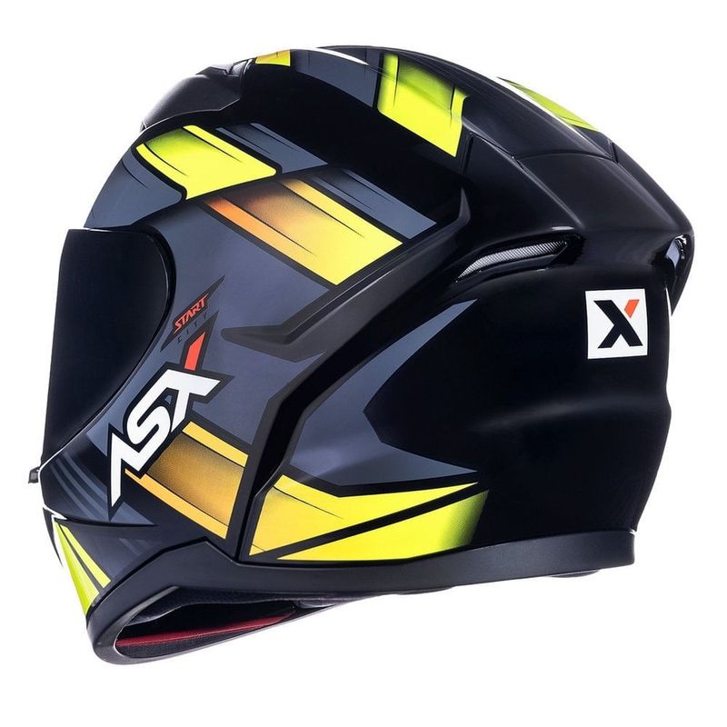 capacete asx city start brilho preto e amarelo 62 (mp)