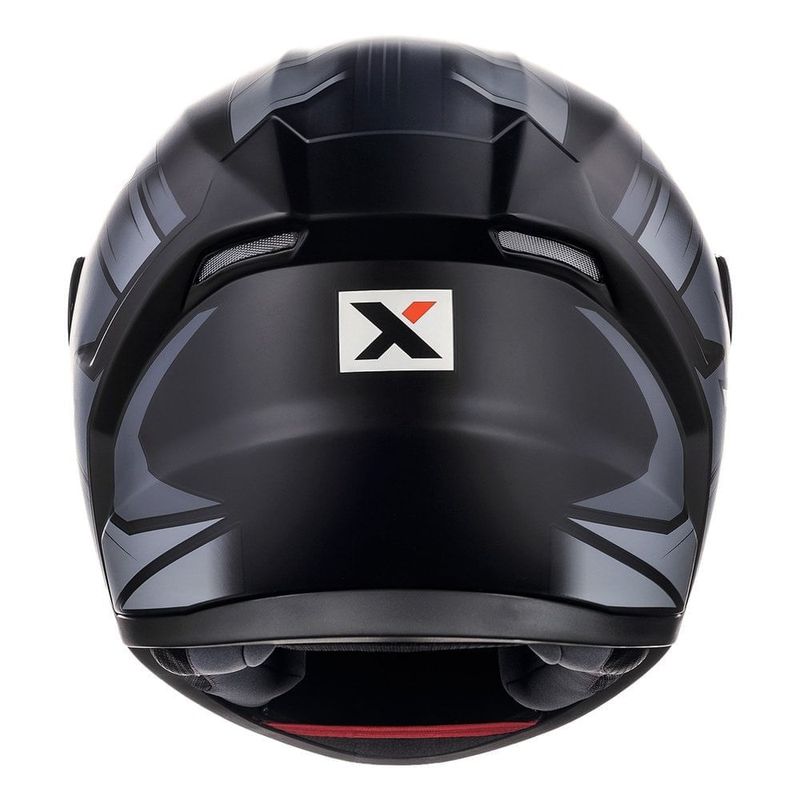 capacete asx city start fosco preto e cinza 58 (mp)