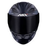 capacete asx city start fosco preto e cinza 58 (mp)