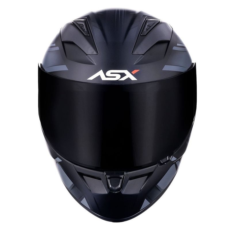 capacete asx city start fosco preto e cinza 64 (mp)