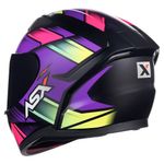 capacete asx city start fosco preto e lilás 64 (mp)