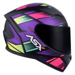 capacete asx city start fosco preto e lilás 64 (mp)