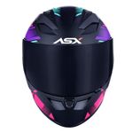 capacete asx city start fosco preto e lilás 64 (mp)