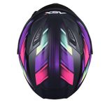 capacete asx city start fosco preto e lilás 64 (mp)