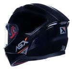 capacete asx city sv solid brilho preto e grafite 58 (mp)
