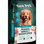 ração cães filhotes frango e cereais san pet 1kg