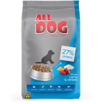 ração cães filhotes carne e cereais all dog 1kg
