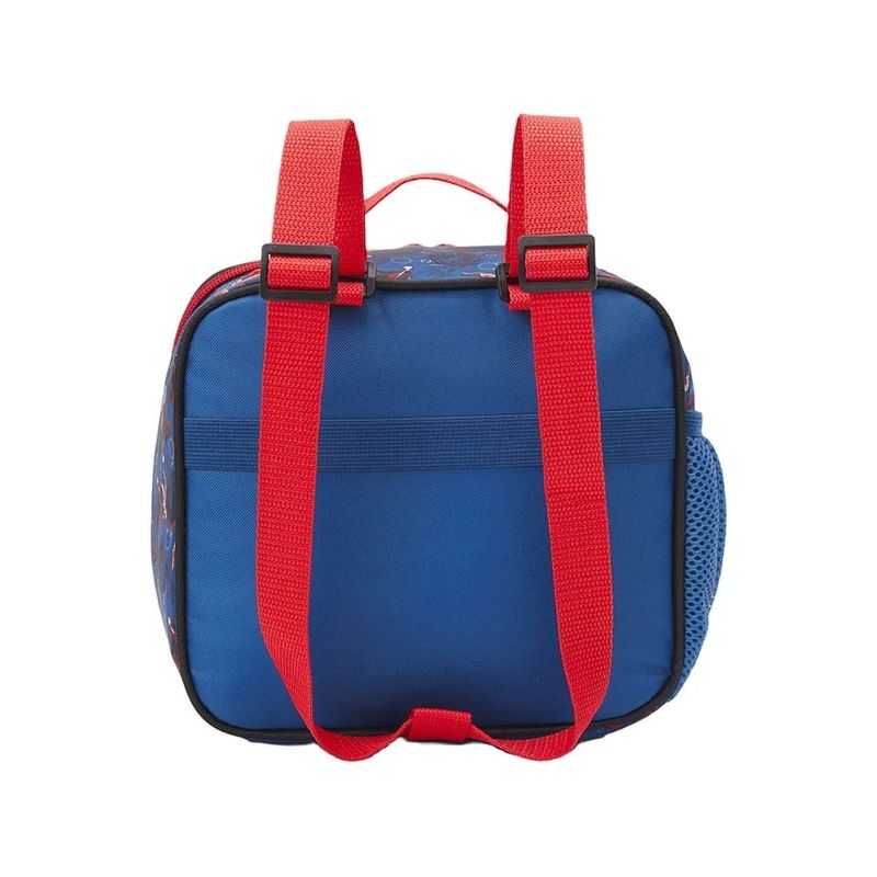 lancheira xeryus homem-aranha city 3,9l vermelho 13354 (mp)