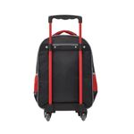 mochila de rodinhas xeryus homem-aranha 35cm vermelho 13361 (mp)